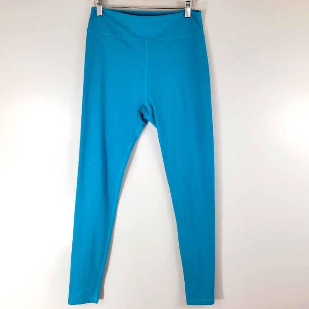 BUFFBUNNY COLLECTION Rosa teal high rise skinny leg active workout leggings